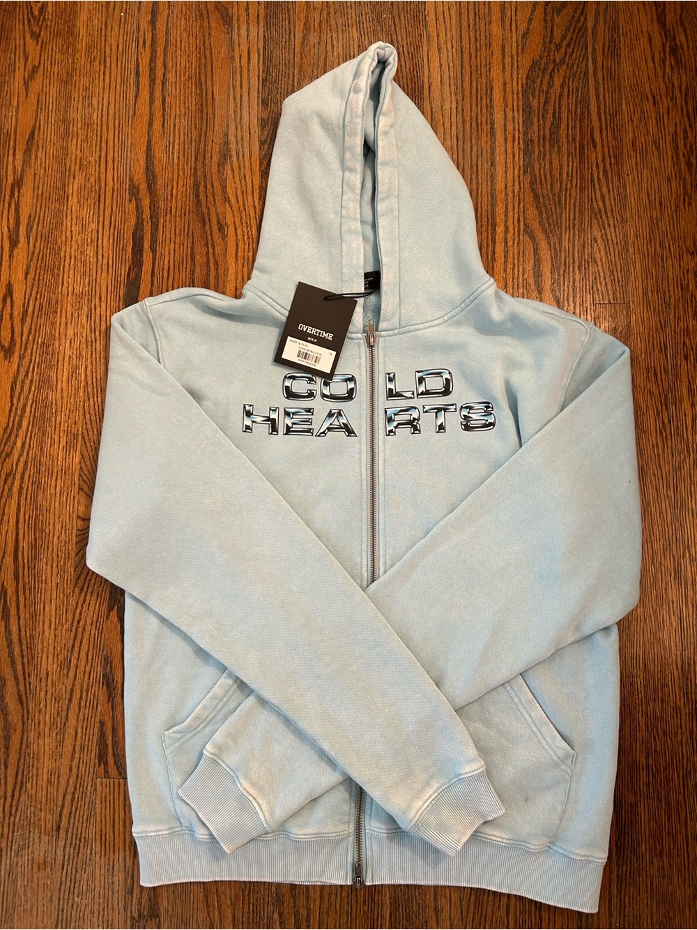 NWT Overtime Cold Hearts Full-Zip Hoodie